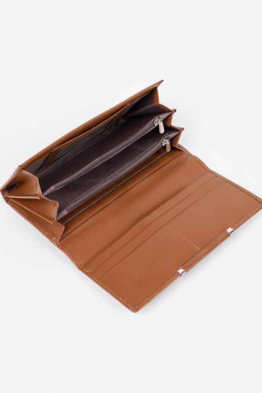 Elegantne pruun naiste rahakott Elegantne pruun naiste rahakott