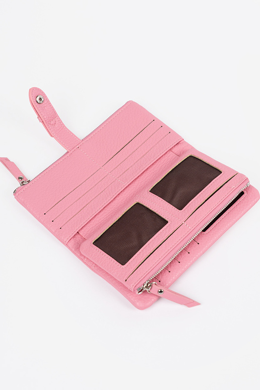 Roosa naiste rahakott eraldajatega Roosa naiste rahakott eraldajatega