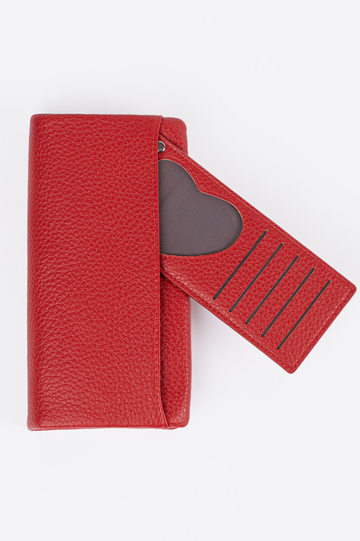 Suur punase värvi naiste rahakott Suur punase värvi naiste rahakott