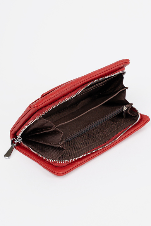 Suur punase värvi naiste rahakott Suur punase värvi naiste rahakott