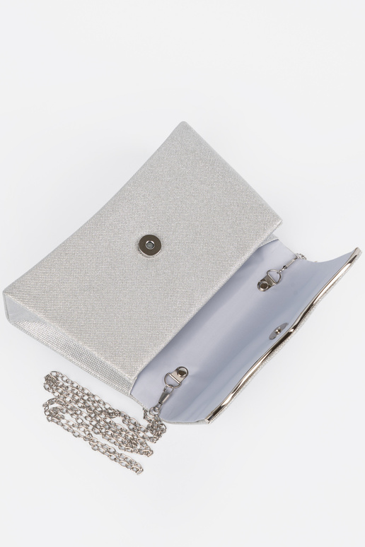 Hõbedane käekott ahelaga