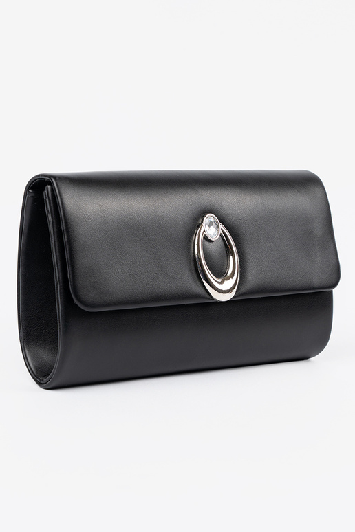 Must ümbrikukujuline käekott...