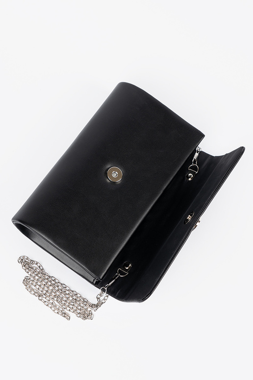 Must ümbrikukujuline käekott...