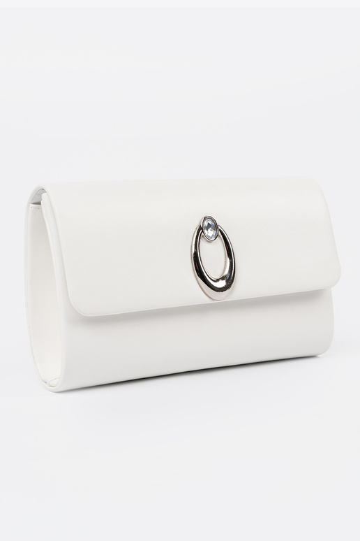 Valge ümbrikukujuline käekott...