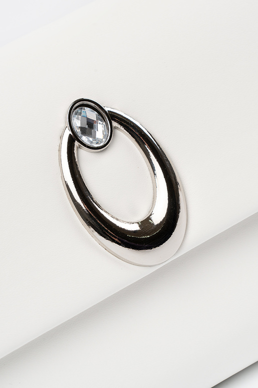 Valge ümbrikukujuline käekott...