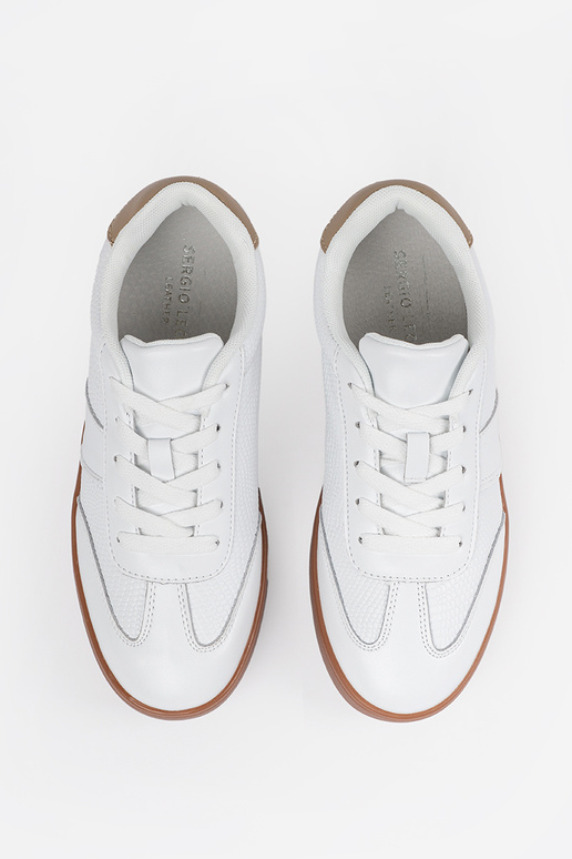 Valged sametist naiste spordijalatsid... Valged sametist naiste spordijalatsid...