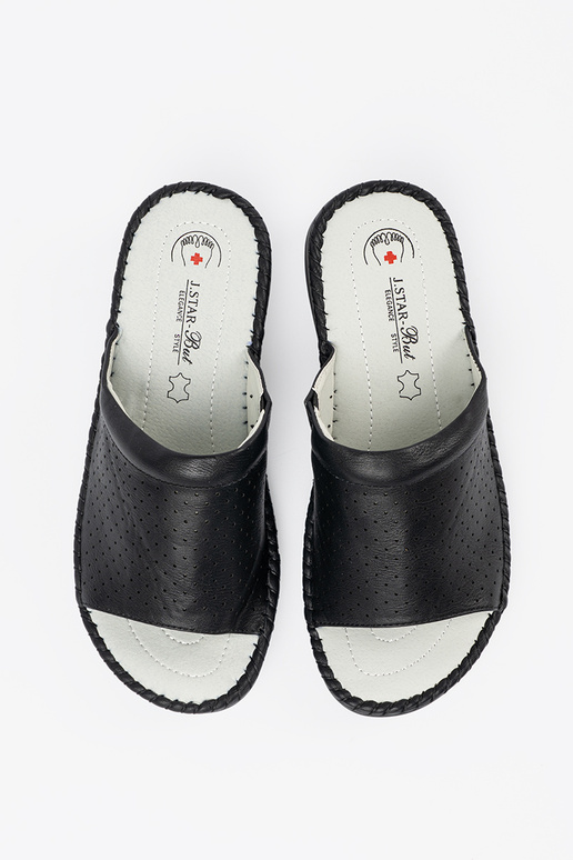 Sussid nahast sisetaldadega musta...