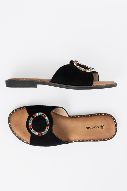 Naiste mustad sussid klambrite ja...