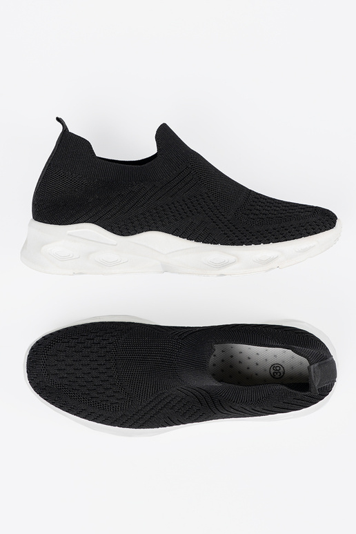 Mustad naiste spordijalatsid lukuga