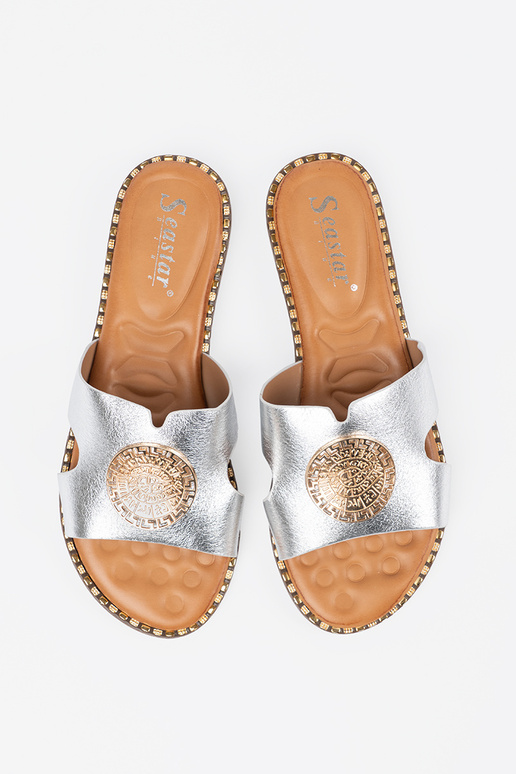 Sussid hõbedane kuldse kaunistusega