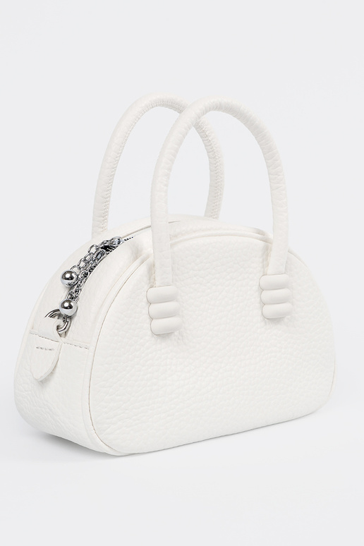 Valge rahakott rihmadega