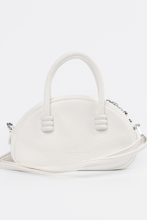 Valge rahakott rihmadega