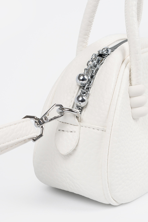 Valge rahakott rihmadega