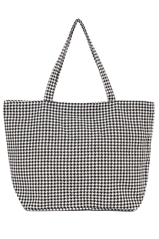 Rannakott/kott musta-valge ruudulise...