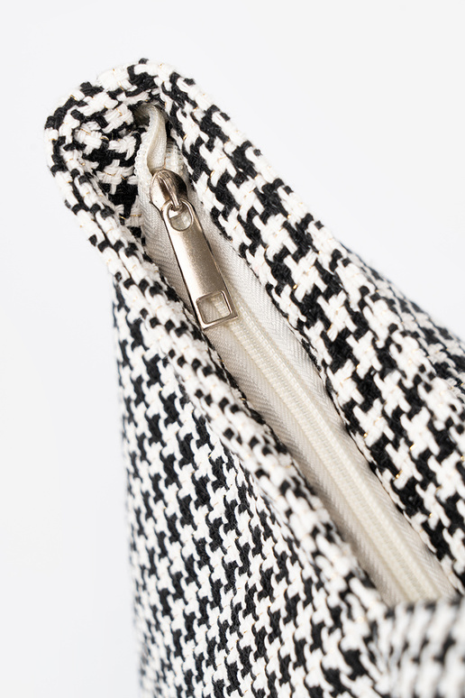 Rannakott/kott musta-valge ruudulise...