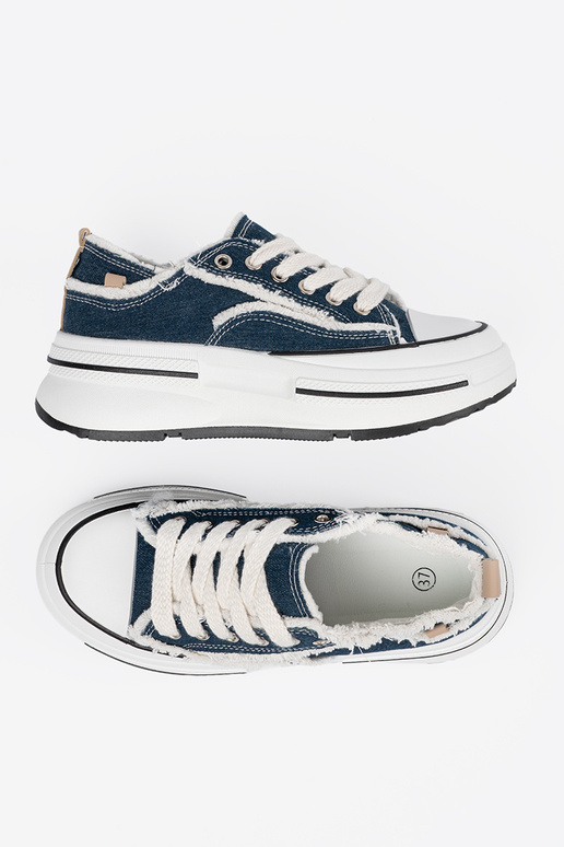 Tumed sinine värvi naiste jalatsid...