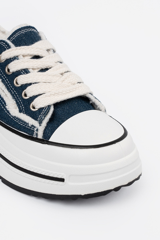 Tumed sinine värvi naiste jalatsid...