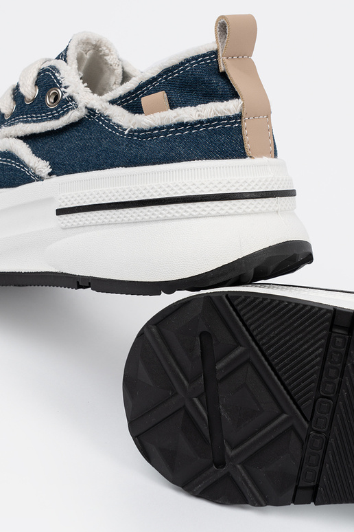 Tumed sinine värvi naiste jalatsid...