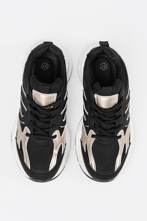 Mustad naiste spordistiilis jalatsid...