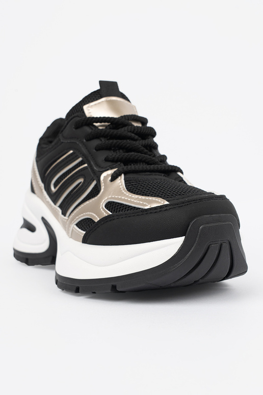 Mustad naiste spordistiilis jalatsid...