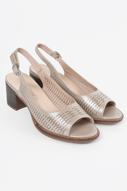 Kuldse värvi naiste kingad madala...