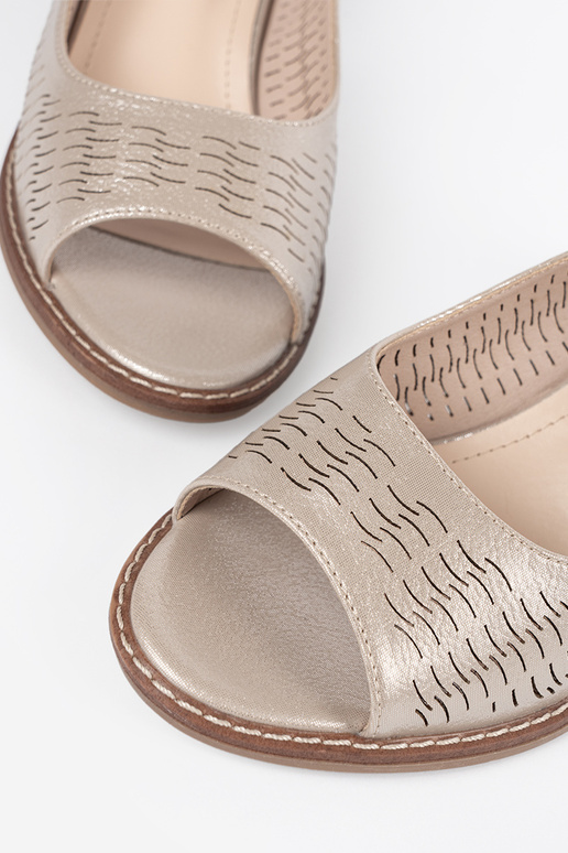 Kuldse värvi naiste kingad madala...