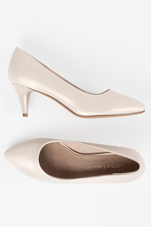 Ebenipuu värvi kõrged kontsad, Sergio...