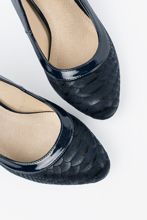 Mugavad mustad kõrge kontsaga jalatsid