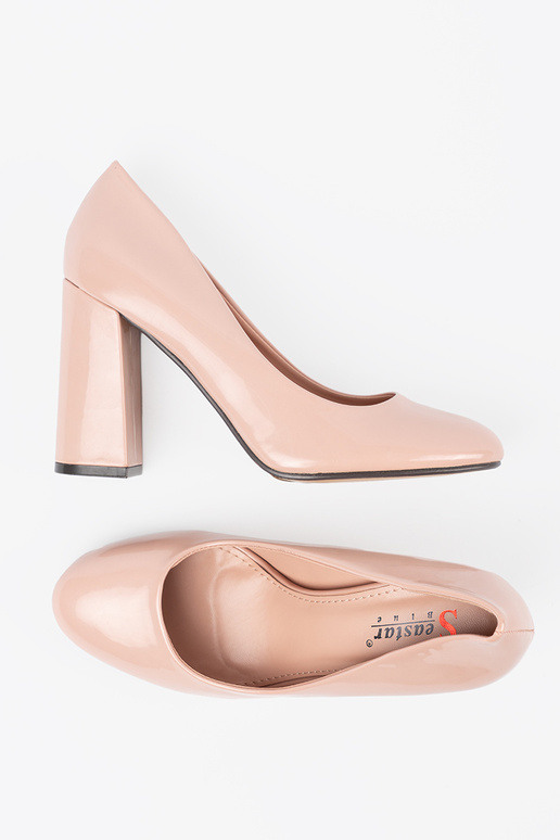 Elektooni värvi lakitud kõrged kontsad