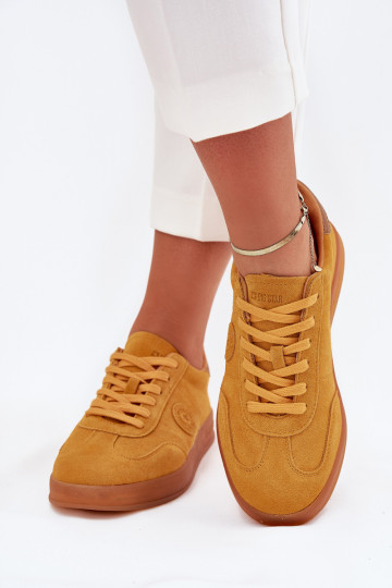 seemisnakhsed Sneakers tüüpi jalanõud Pealiste omad Big Star RR274846 HI-POLY SYSTEM Kollased 2