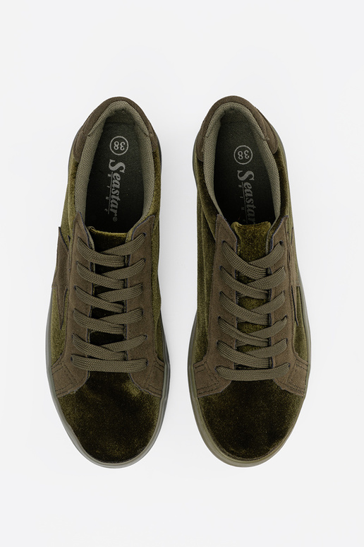 khakivärvi Pealiste saapad tärniga khakivärvi Pealiste saapad tärniga