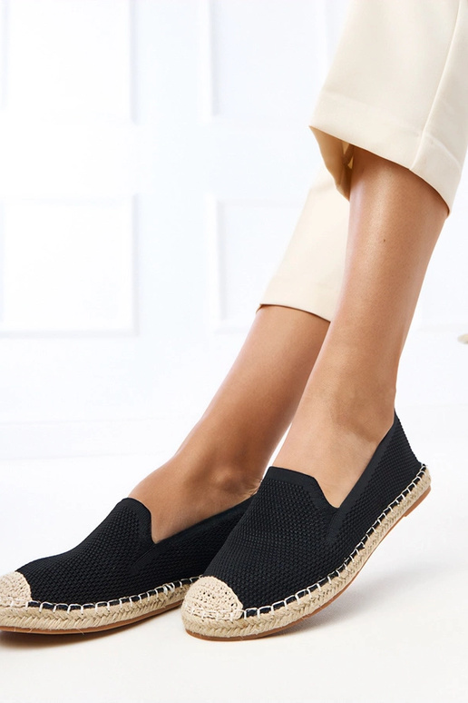 Mustad espadrillid platvormil Luna Mustad espadrillid platvormil Luna