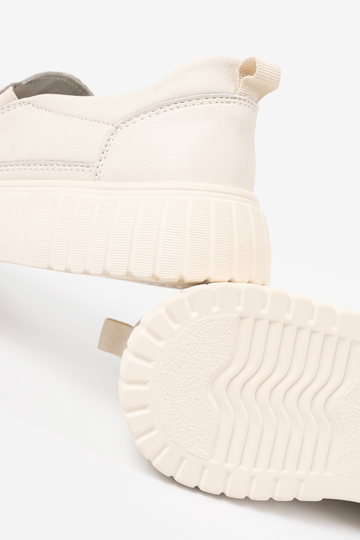 jalatsid Pealhk platvormiga beż