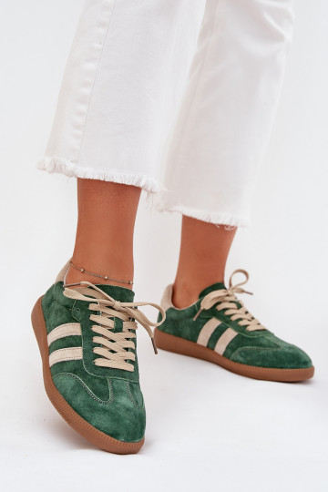 seemisnakhsed Sneakers tüüpi jalanõud Pealiste omad Rohelist värvi Sirella 2