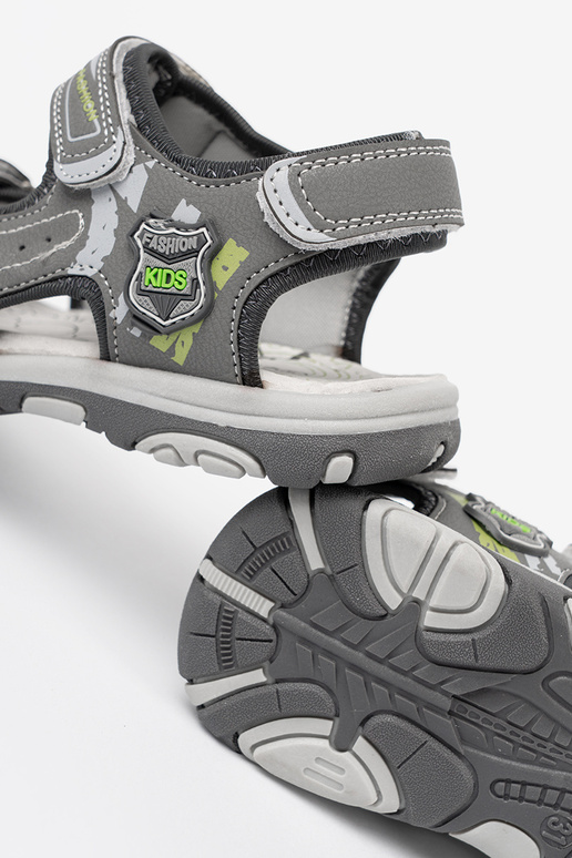 poiste kingad Velcro halli värvi