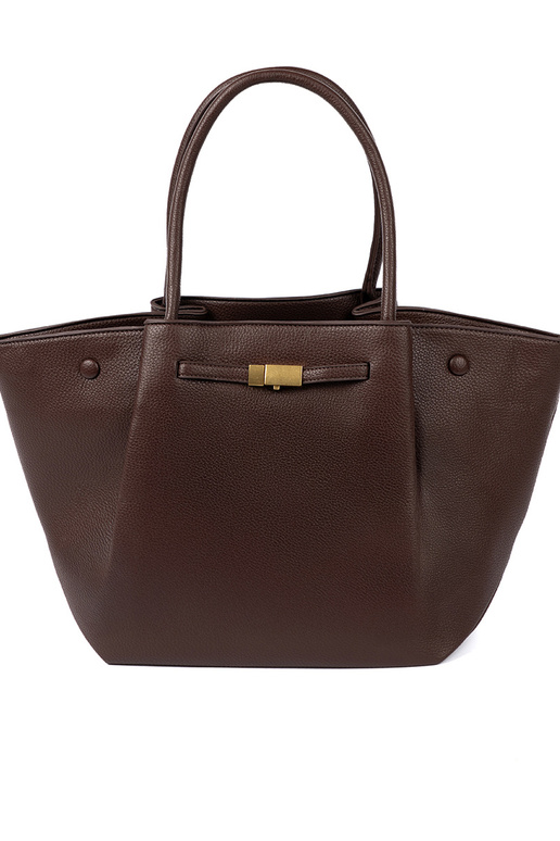 Pojemna torba sisse ciemnym brązie eko-nahast Pojemna torba sisse ciemnym brązie eko-nahast