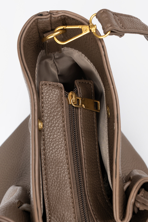 Rahakott shopper taupe koos lukuga Rahakott shopper taupe koos lukuga