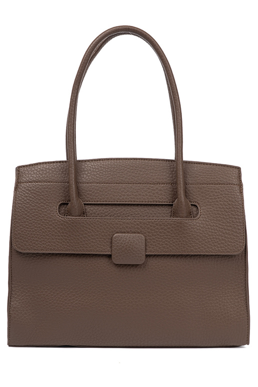 Käekott shopperka z fakturosisseanej eko skóry