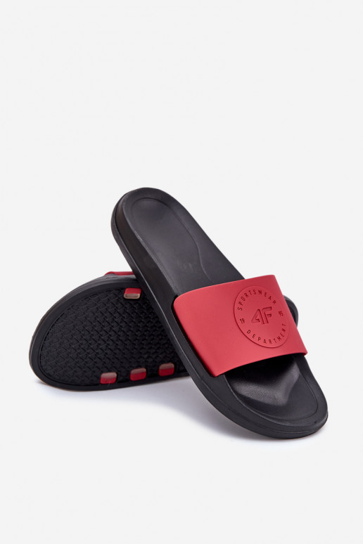 meestele Sussid 4FMM00FFLIM047A-62S punast värvi meestele Sussid 4FMM00FFLIM047A-62S punast värvi