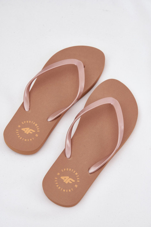 Pealiste omad moodsad varbavahe-sandaalid Sussid 4FMM00FFLIF018-82S pruunid värvi Pealiste omad moodsad varbavahe-sandaalid Sussid 4FMM00FFLIF018-82S pruunid värvi