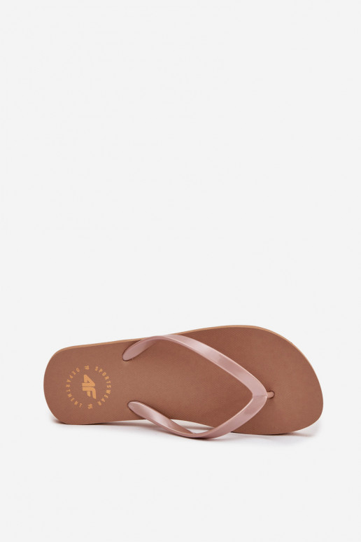 Pealiste omad moodsad varbavahe-sandaalid Sussid 4FMM00FFLIF018-82S pruunid värvi Pealiste omad moodsad varbavahe-sandaalid Sussid 4FMM00FFLIF018-82S pruunid värvi