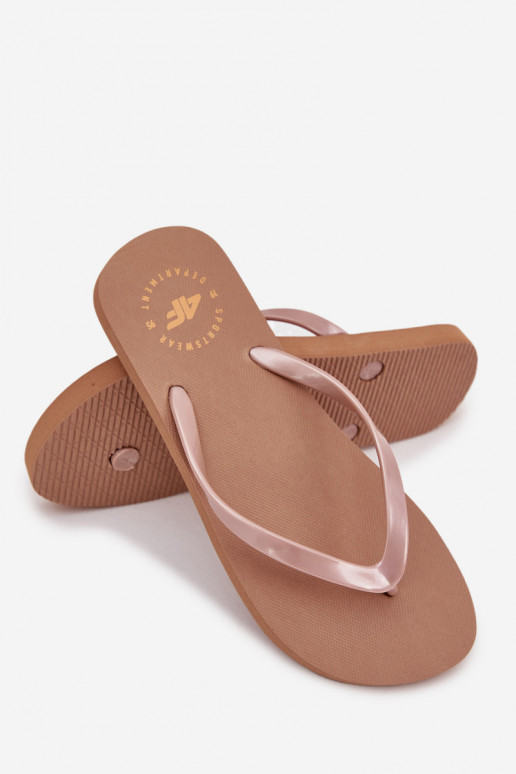 Pealiste omad moodsad varbavahe-sandaalid Sussid 4FMM00FFLIF018-82S pruunid värvi Pealiste omad moodsad varbavahe-sandaalid Sussid 4FMM00FFLIF018-82S pruunid värvi