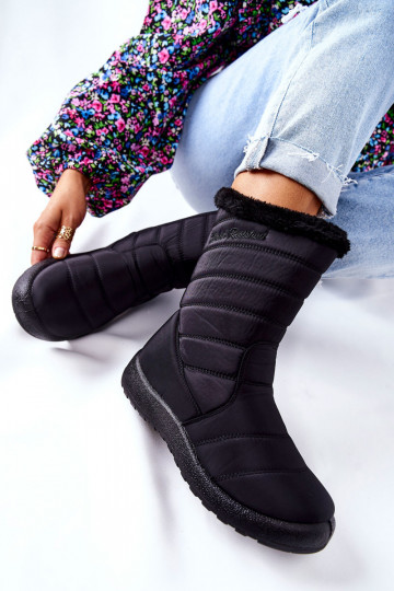 Kõrge Pealiste omad voodriga nööpidega lumesaapad msuud Luxina