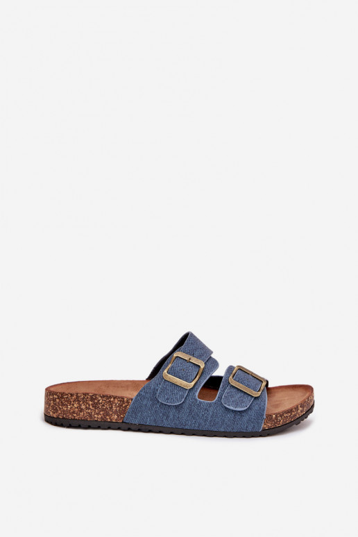 Pealiste omad Sussid Korkosissea platvormil neetide ja pandlaga Tume Jeans Vesina Pealiste omad Sussid Korkosissea platvormil neetide ja pandlaga Tume Jeans Vesina