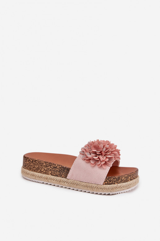 naiste plätud platvormiga Koos Ornatei Lillkami Tumeroosad värvi Tessara naiste plätud platvormiga Koos Ornatei Lillkami Tumeroosad värvi Tessara