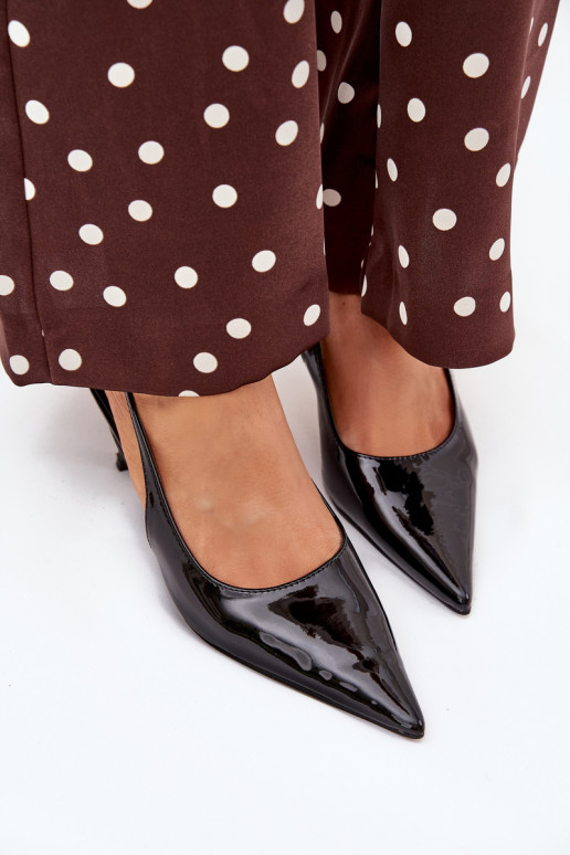 Laque Kingad kõrge jämeda kontsaga Terava ninaga jalatsid msuud Talira Laque Kingad kõrge jämeda kontsaga Terava ninaga jalatsid msuud Talira