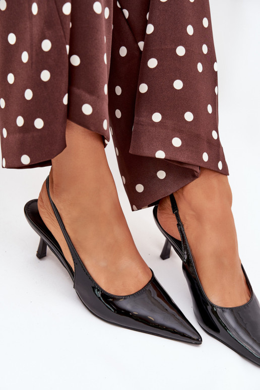 Laque Kingad kõrge jämeda kontsaga Terava ninaga jalatsid msuud Talira Laque Kingad kõrge jämeda kontsaga Terava ninaga jalatsid msuud Talira