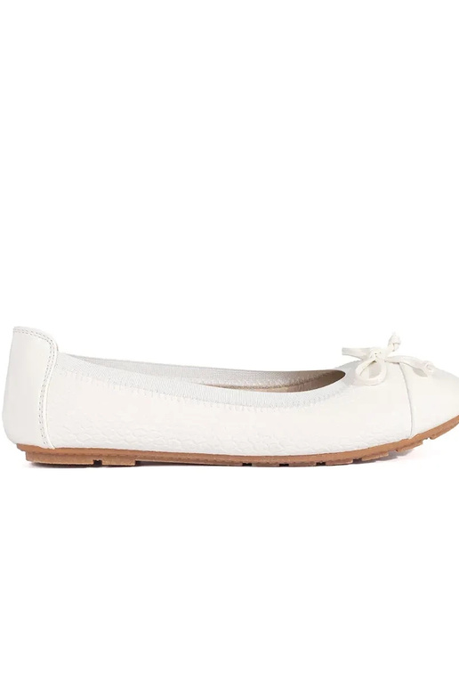 valget värvi lakitud baleriinad vibuga