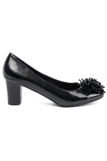 Laque poolsaapad z efektosisseną ozdobą 2