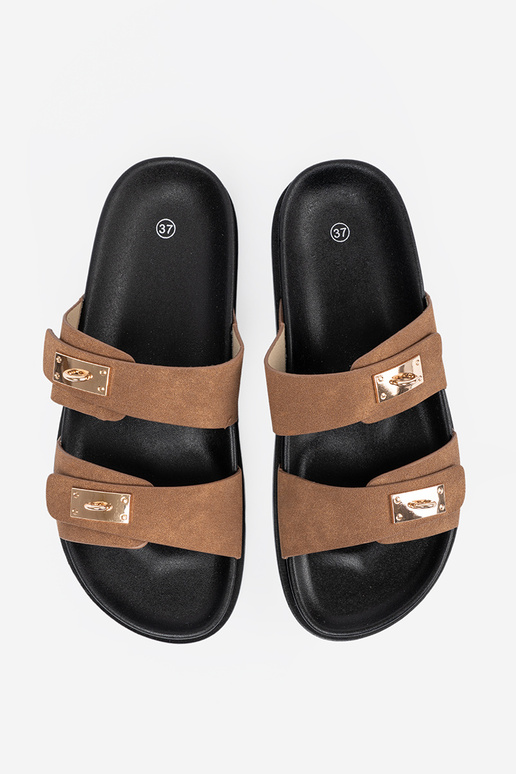 Jansnopruunid värvi plätud naiste omad ze kuldnemi sissestasissekami